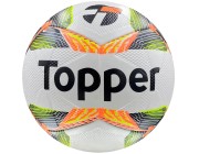 Bola Topper Slick Futsal - Preto/Laranja Atacado
