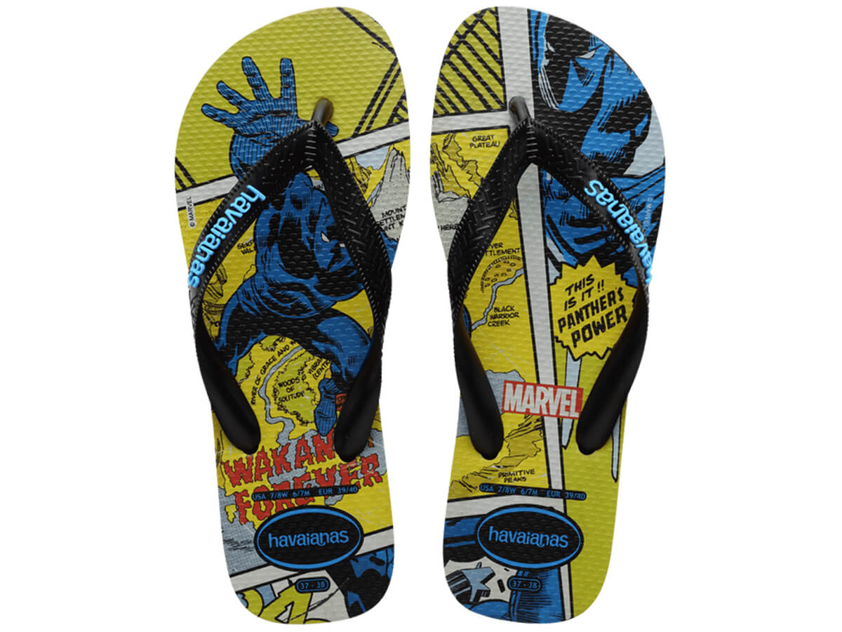 Chinelo Havaianas Top Marvel Classic 