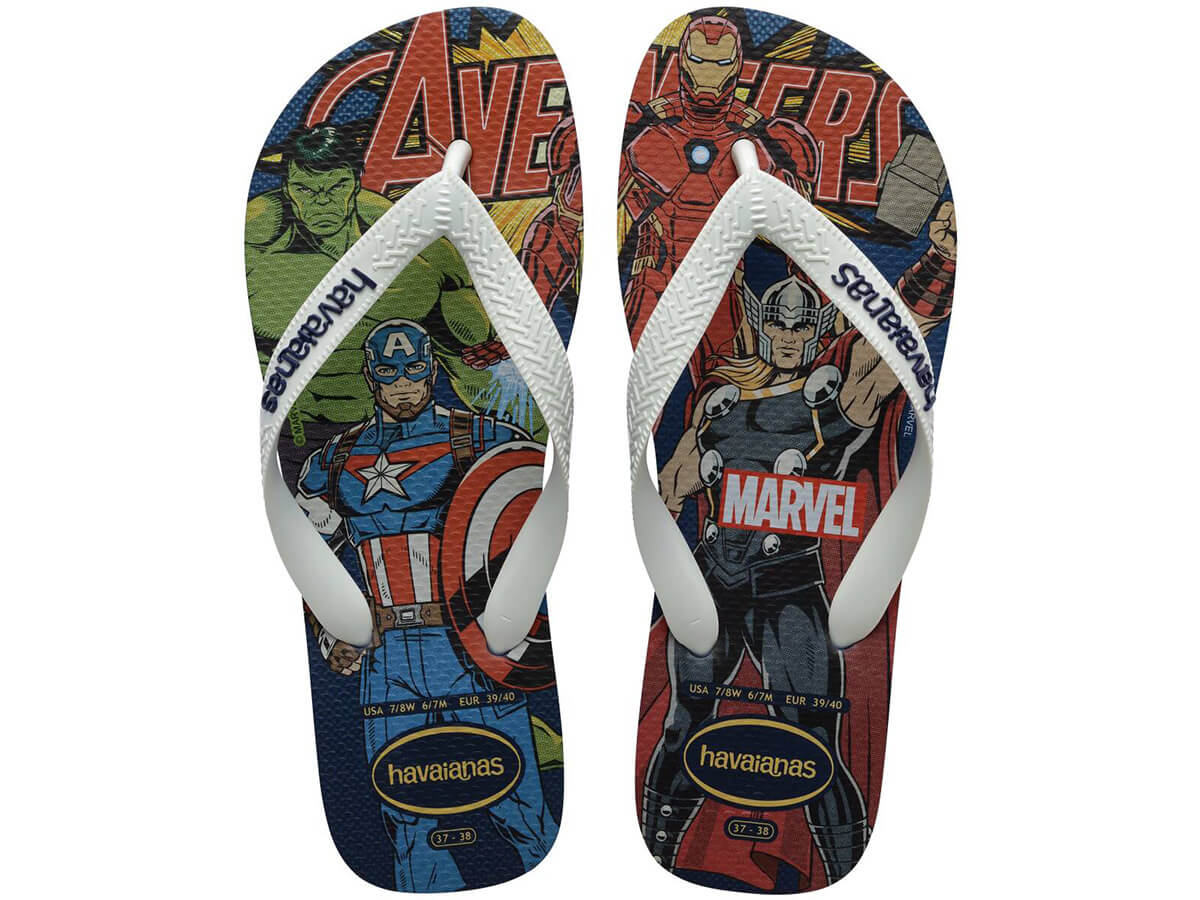 Chinelo Havaianas Top Marvel Classic