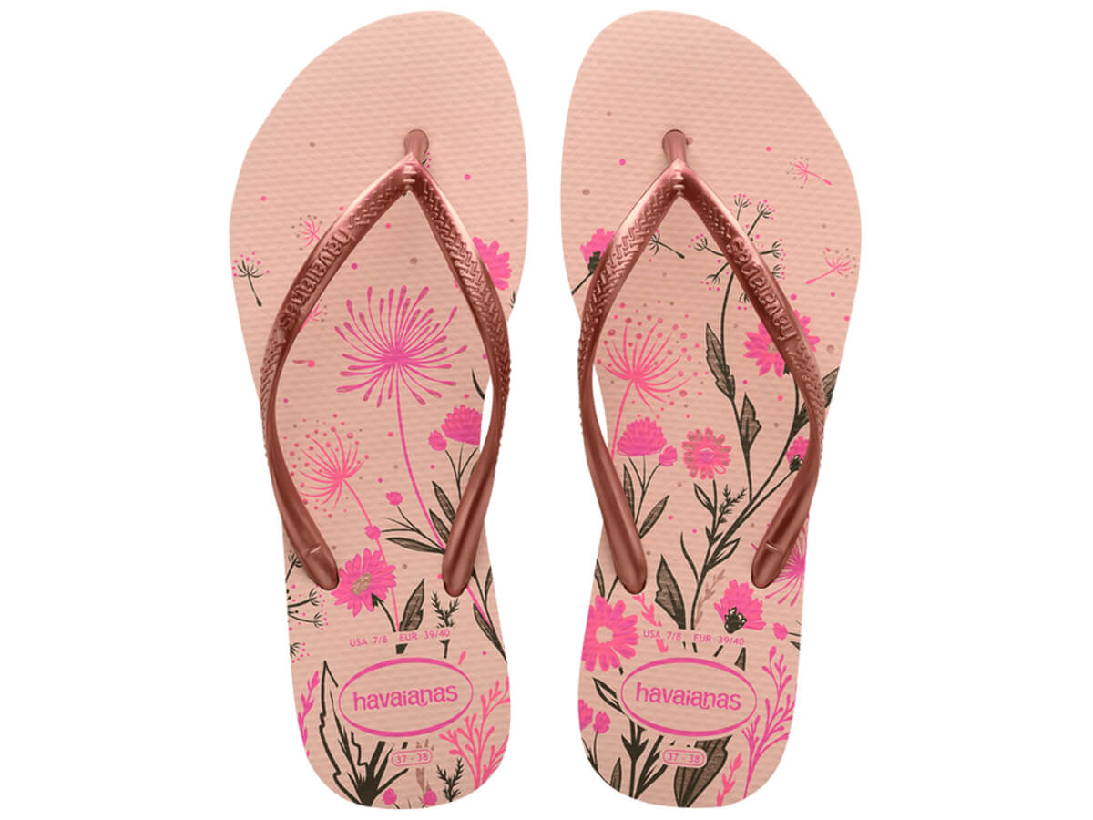 Chinelo Havaianas Slim Organic