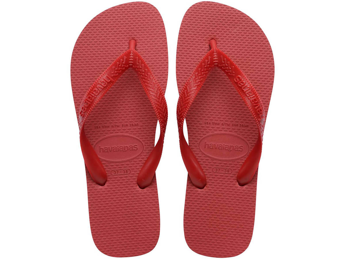 Chinelo Havaianas Top Vermelho Apache