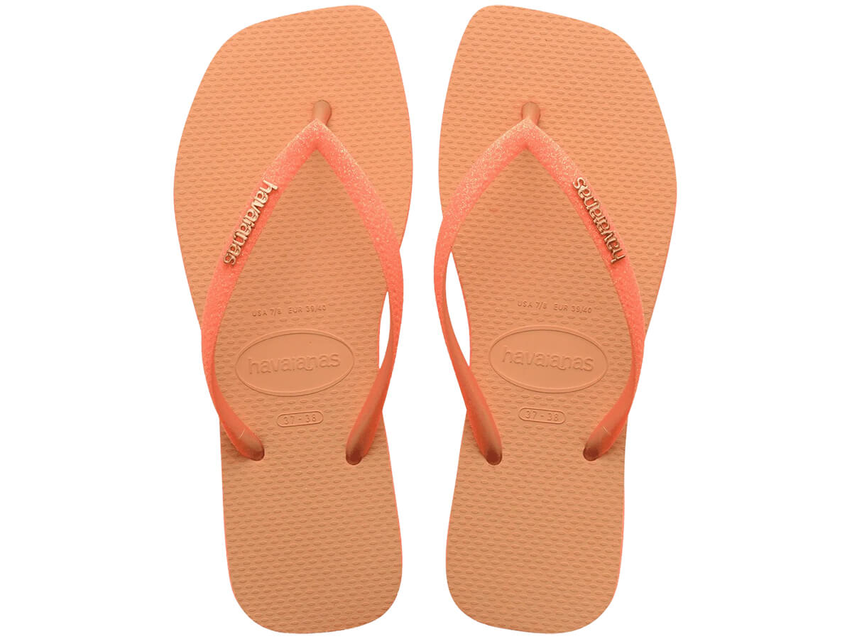 Chinelo Havaianas Slim Square sparkle