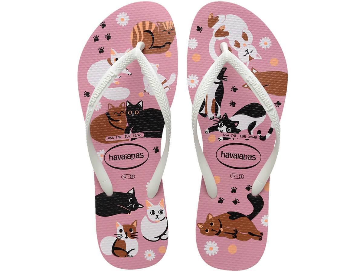 Chinelo Havaianas Slim Pets