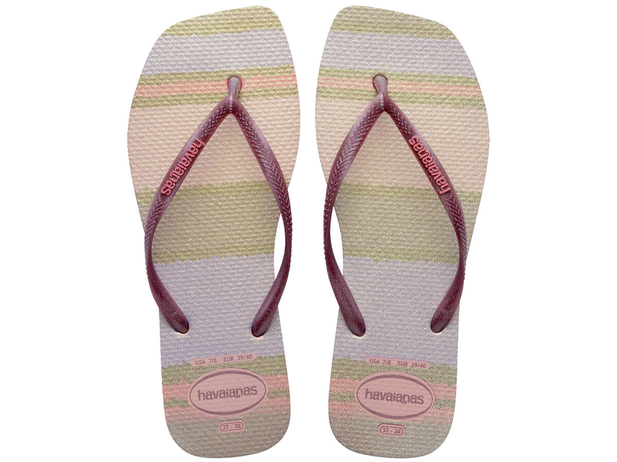 Chinelo Havaianas Slim Square Pallete