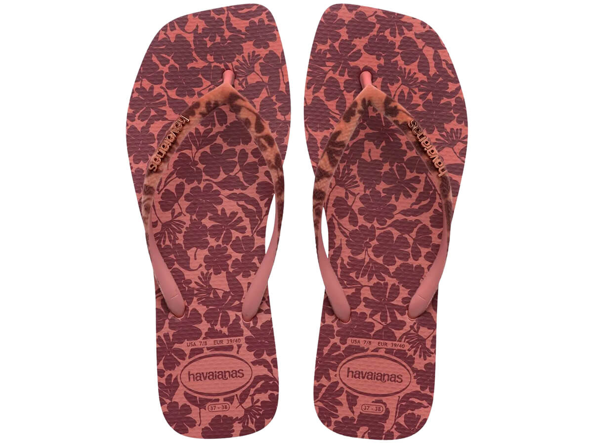 Chinelo Havaianas Slim Square Velvet