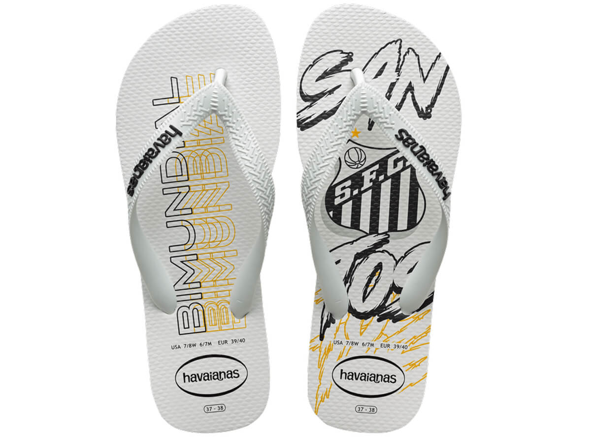 Havaianas Juvenil Top Times Santos