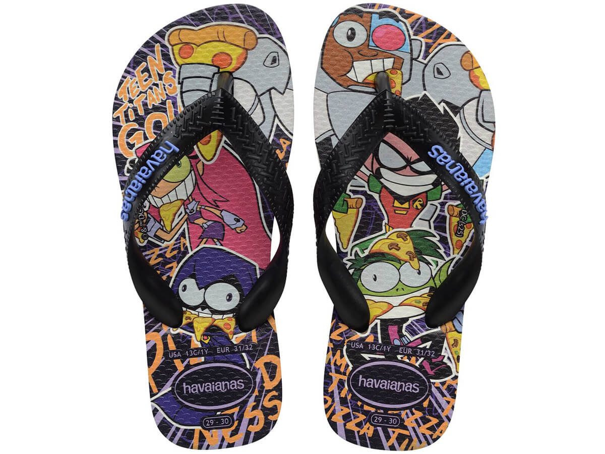 Chinelo Infantil Havaianas Kids Top Warner