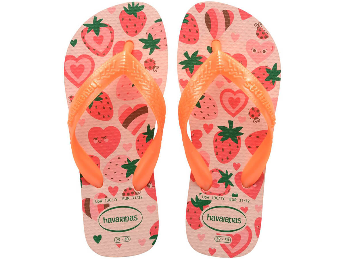 Chinelo Infantil Havaianas Kids Flores 