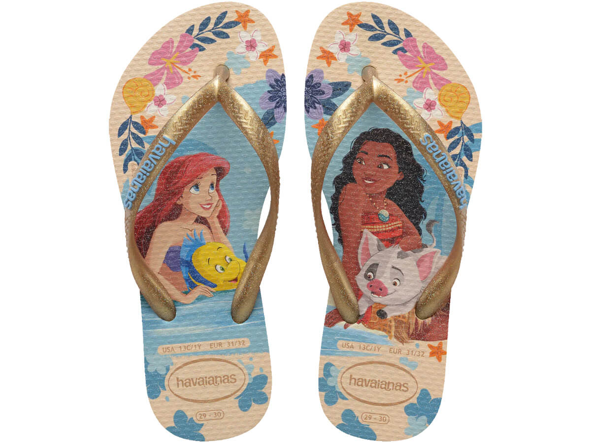 Chinelo Havaianas Infantil Kids Slim Princess