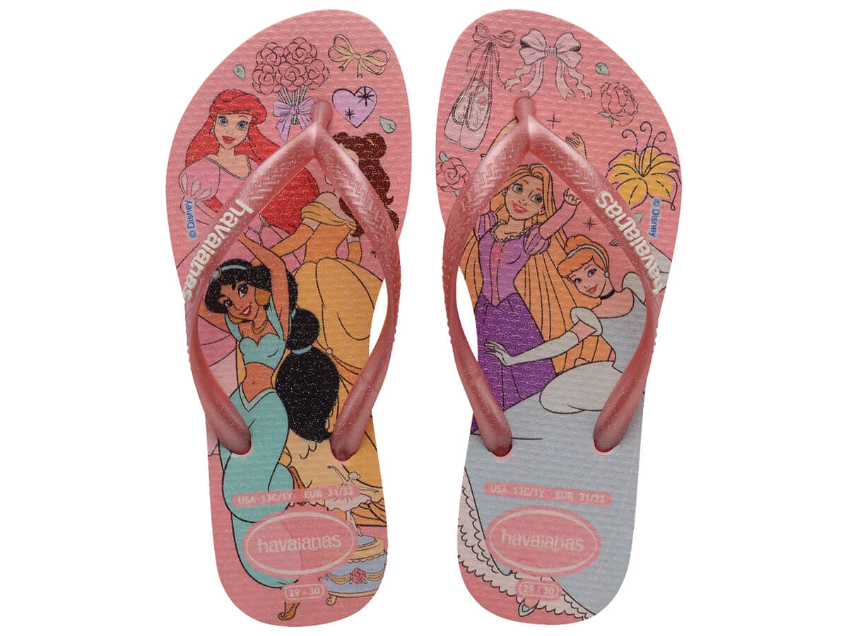 Chinelo Infantil Havaianas Kids Slim Princess