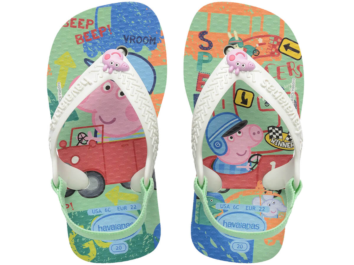 Chinelo Infantil Havaianas Baby Peppa Pig