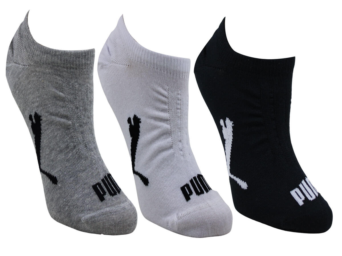 Meia Sapatilha Invisível Kit c/3 Puma