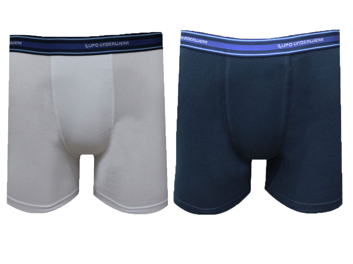 Cueca Boxer Lupo Kit c/ 2