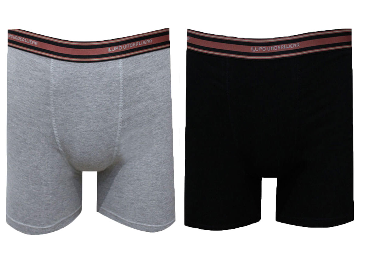 Cueca Boxer Lupo Kit c/ 2